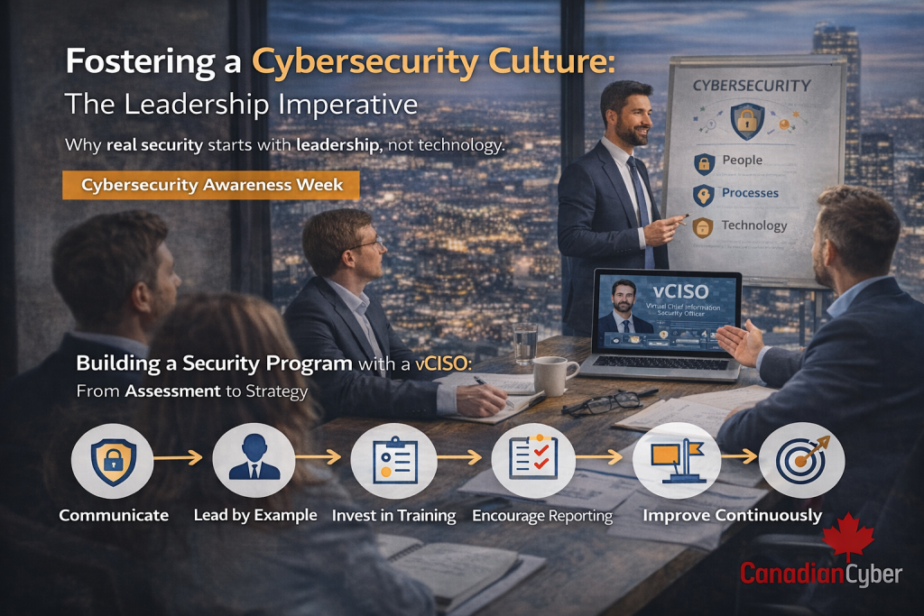 Cybersecurity Culture: Why Leadership Matters Most