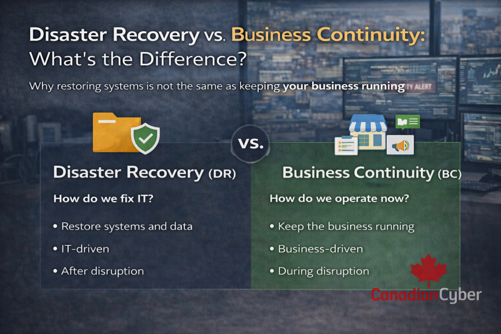 Disaster Recovery vs Business Continuity Explained