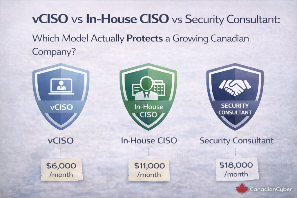 vCISO vs CISO vs Security Consultant: Best Choice in Canada